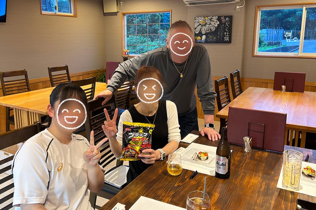 誕生日のお祝い