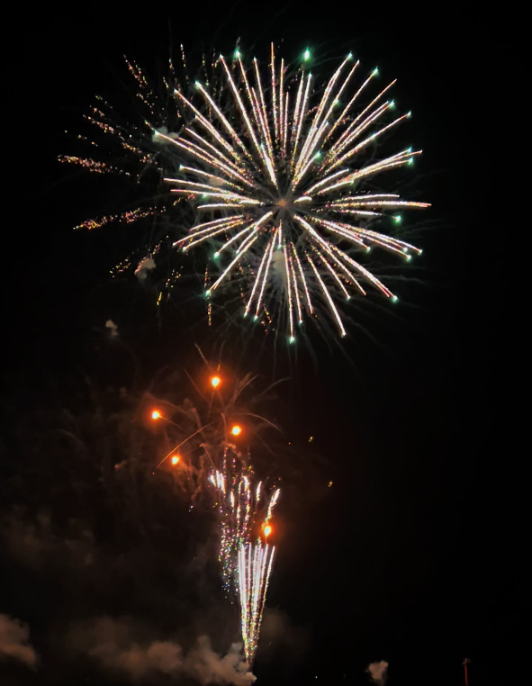 くじら祭り花火