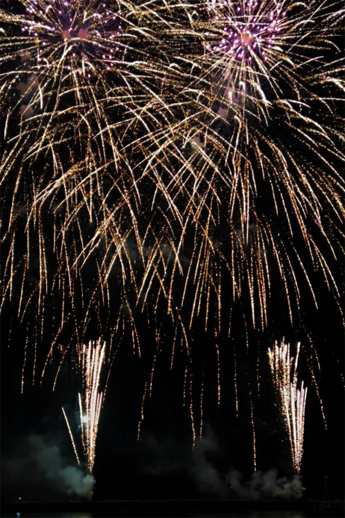 くじら祭り花火